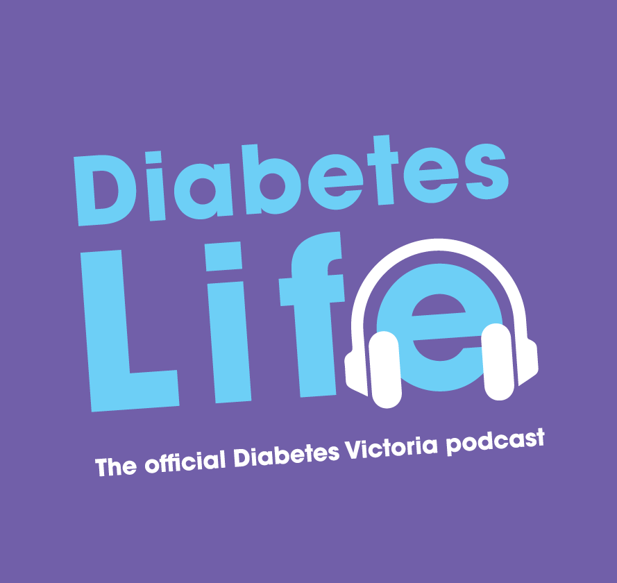 The official logo of the Diabetes Life Podcast